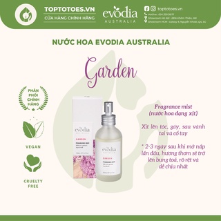 Nước hoa Evodia Australia GARDEN