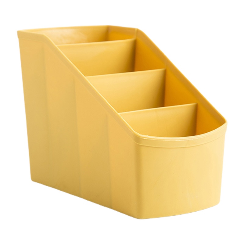 Giá đỡ mỹ phẩm/điều khiển từ xa 4 ngăn để bàn đa năng