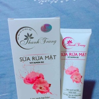 Sữa rửa mặt không bọt vitamin b3 Thanh Trang