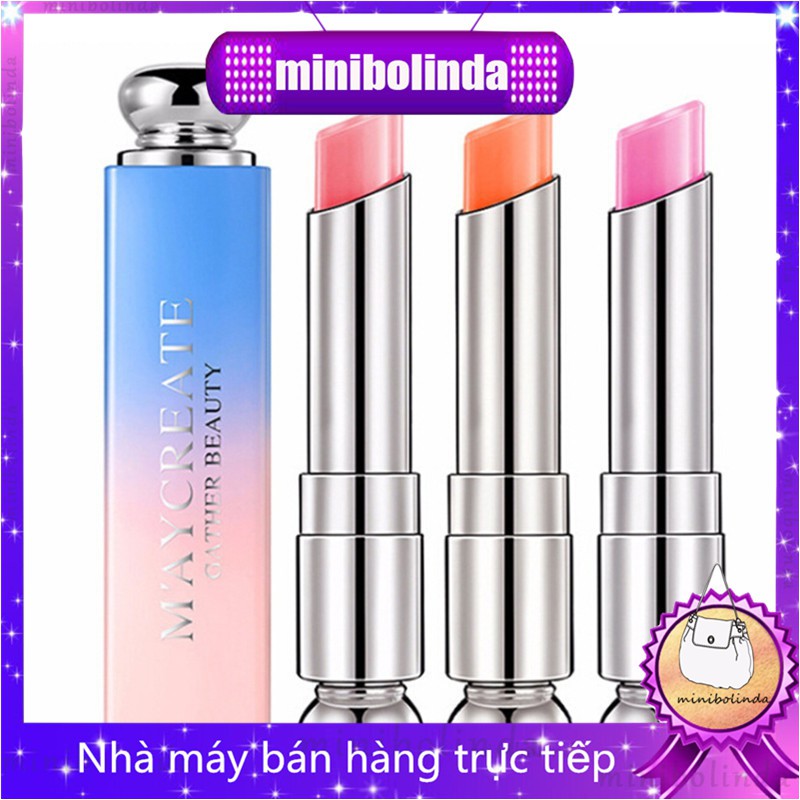 Son dưỡng môi MAYCREATE đổi màu theo nhiệt độ 3.8G tiện dụng | BigBuy360 - bigbuy360.vn