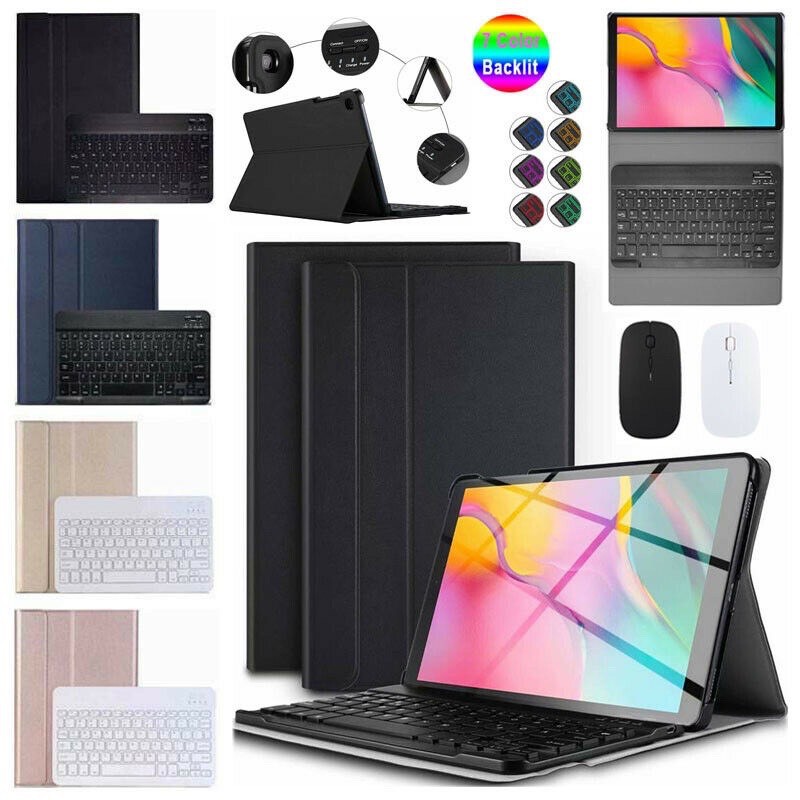 Bao da + bàn phím rời cho Samsung Tab A7 Lite 8.7inch SM-T220, T225 kết nối Bluetooth siêu nhanh siêu nhậy