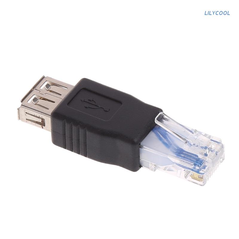 Ổ cắm chuyển đổi USB Type A sang RJ45 tiện dụng | BigBuy360 - bigbuy360.vn