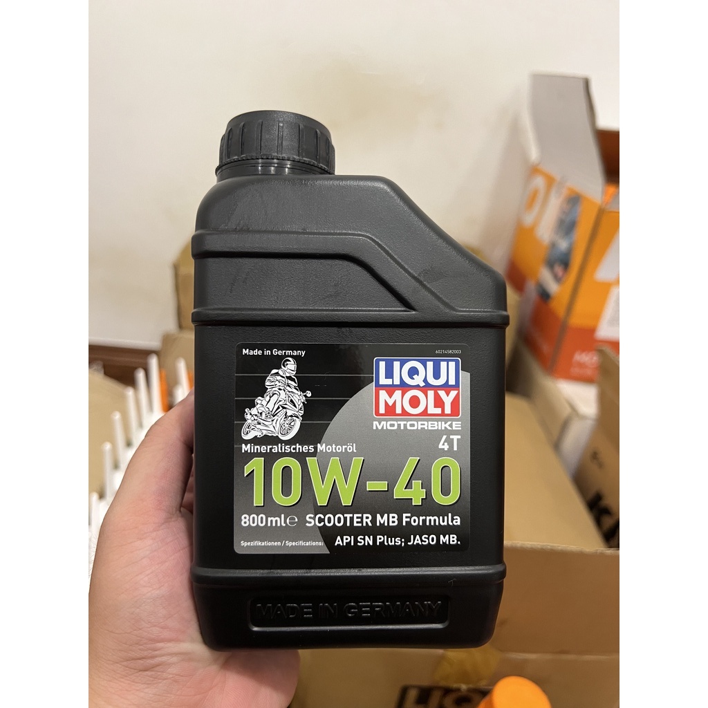 Nhớt Xe Tay Ga LIQUI MOLY SCOOTER MB FORMULA 10W-40 - Made in Germany