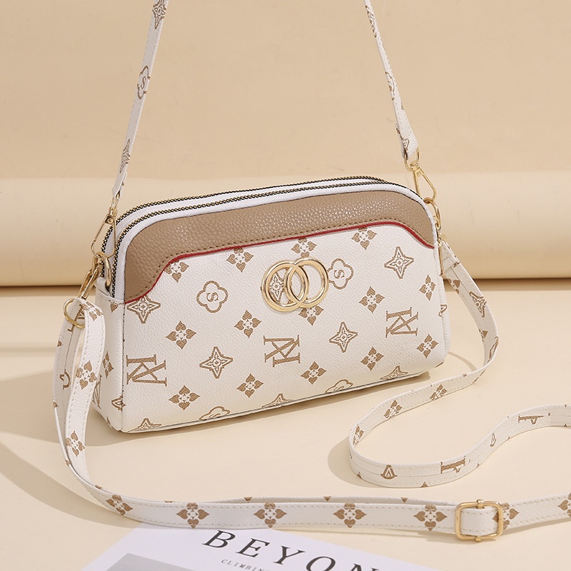 Túi Đeo Vai Hình Tròn Bằng Kim Loại 2022 In Họa Tiết Sang Trọng Thời Trang Cho Nữ