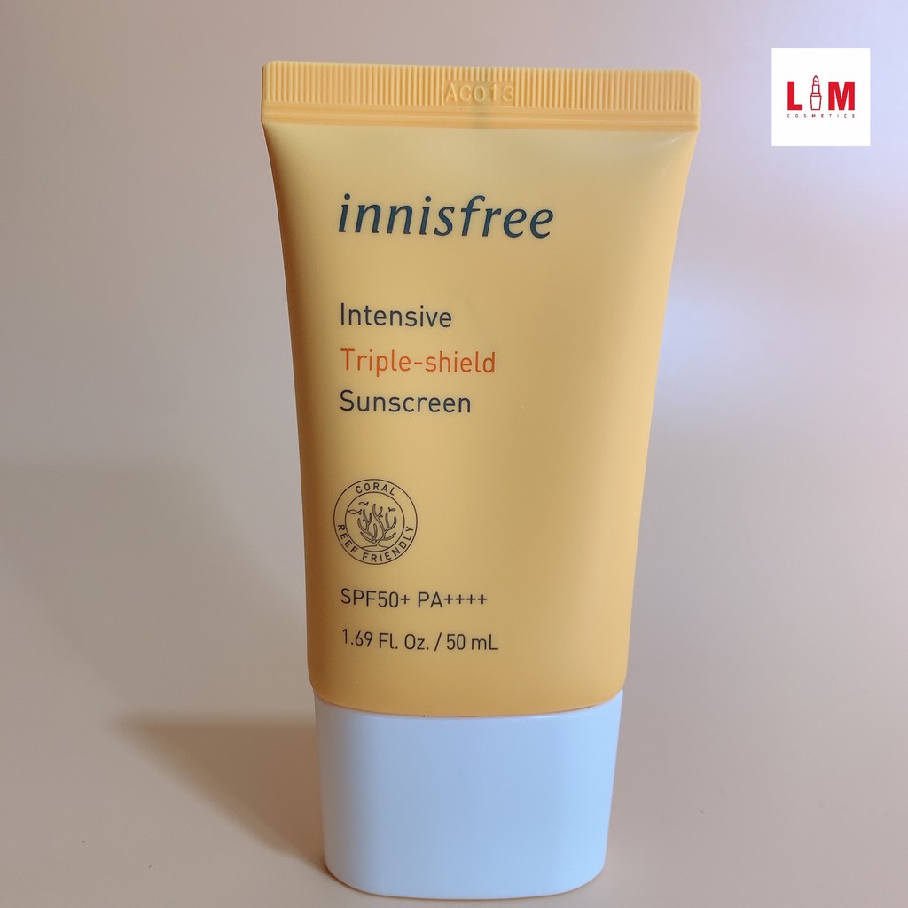 Kem chống nắng chống trôi Innisfree Intensive Triple-Shield Sunscreen 50ml [Chính Hãng]