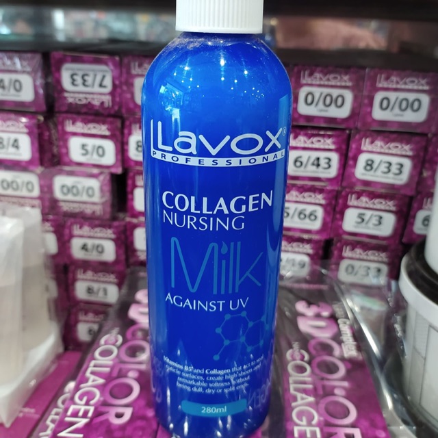 Xịt dưỡng tóc 2 lớp Lavox collagen