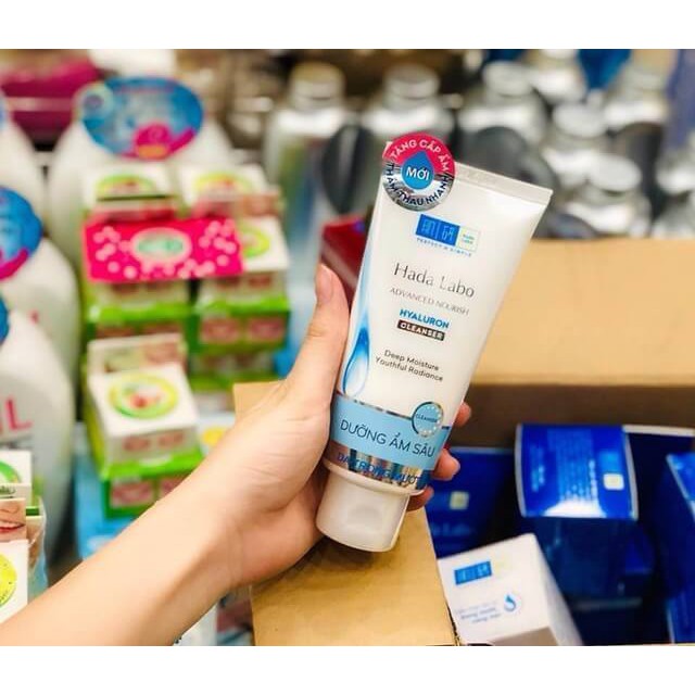 Sữa Rửa Mặt Hada Labo Dưỡng Ẩm Tối Ưu Hada Labo Advanced Nourish Hyaluron Cleanser 80g | BigBuy360 - bigbuy360.vn