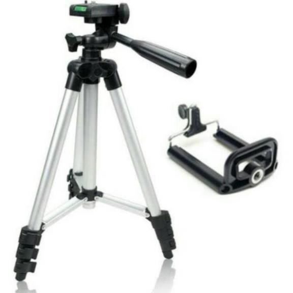 HỘP ĐỰNG  Gậy 3 Chân Chụp Ảnh Selfie Tự Sướng Tripod 3110 - TF-3120 Khung Nhôm Chắc Chắn Tặng Kèm Remote