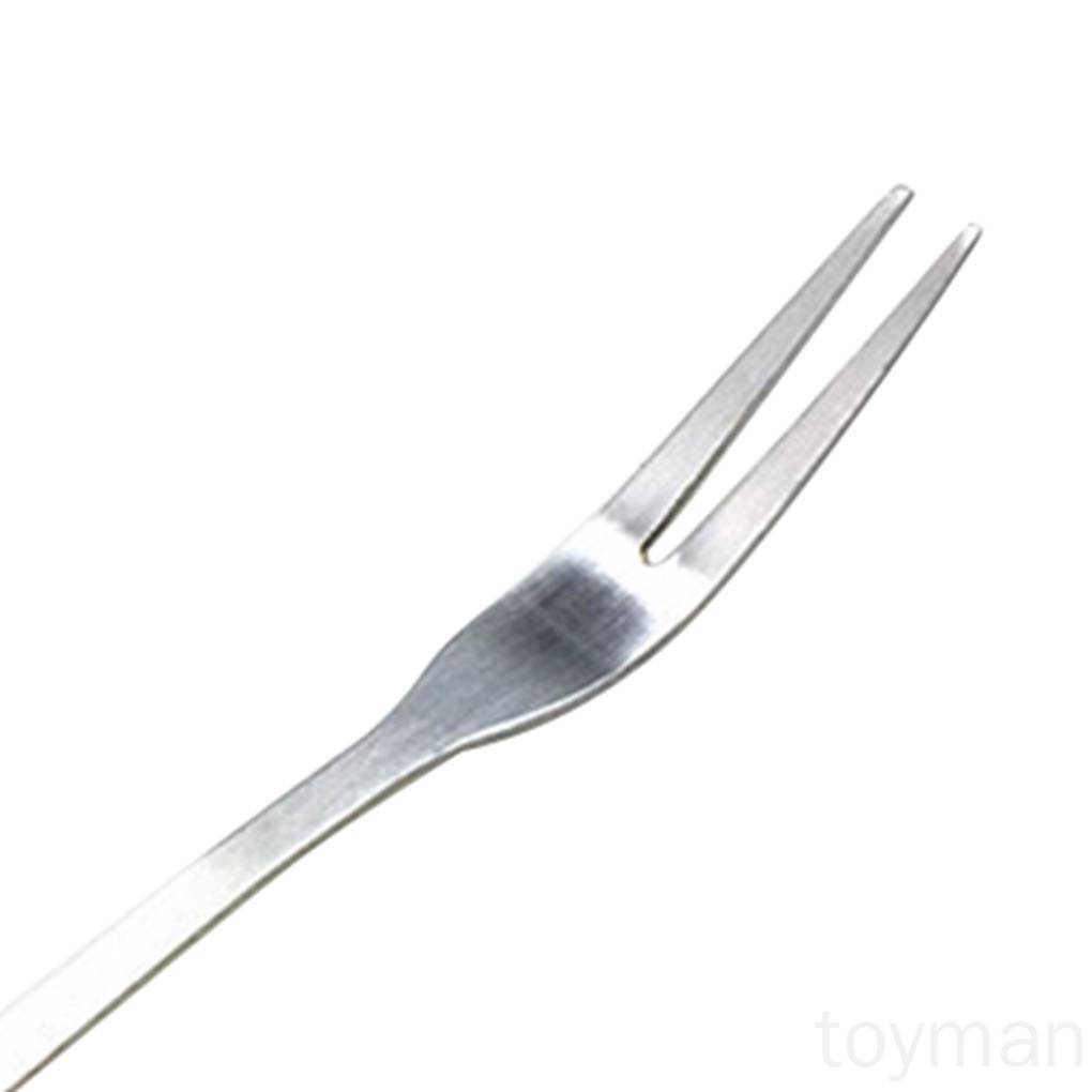 Nĩa ăn trái tim bằng thép không gỉ