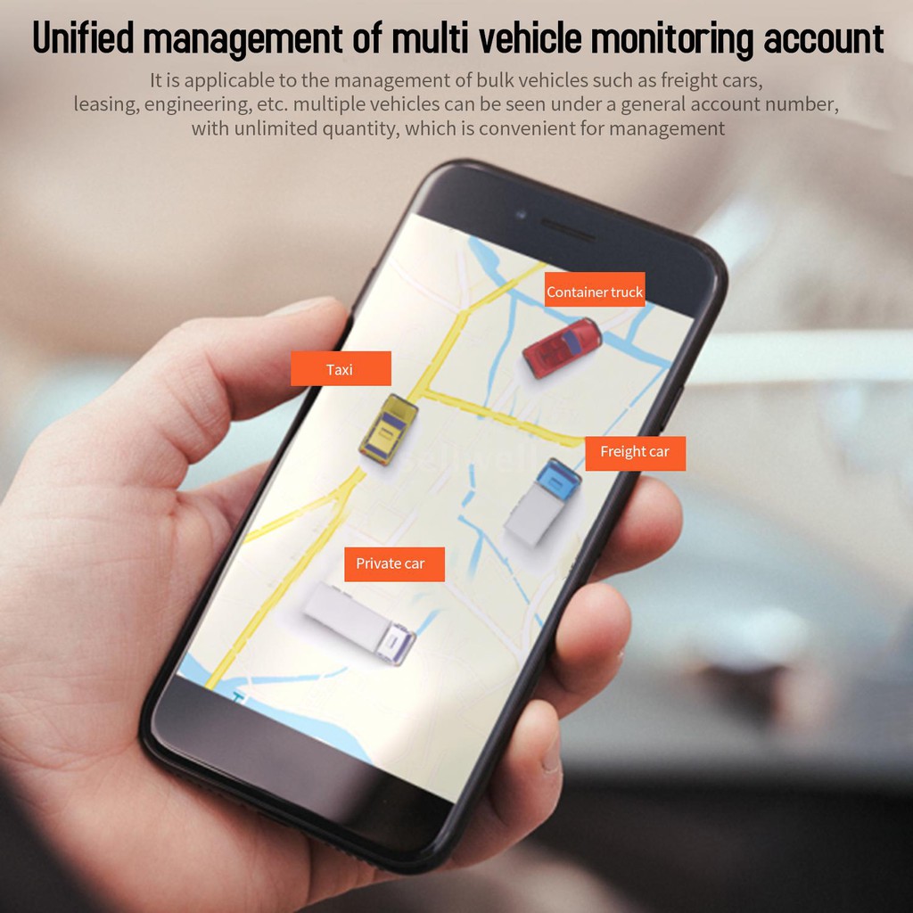 S&W GPS Tracker for Vehicles - G500M safety Real Time OBD Cellphone Remote Control Tracking Device for Cars & Vehicle Ca