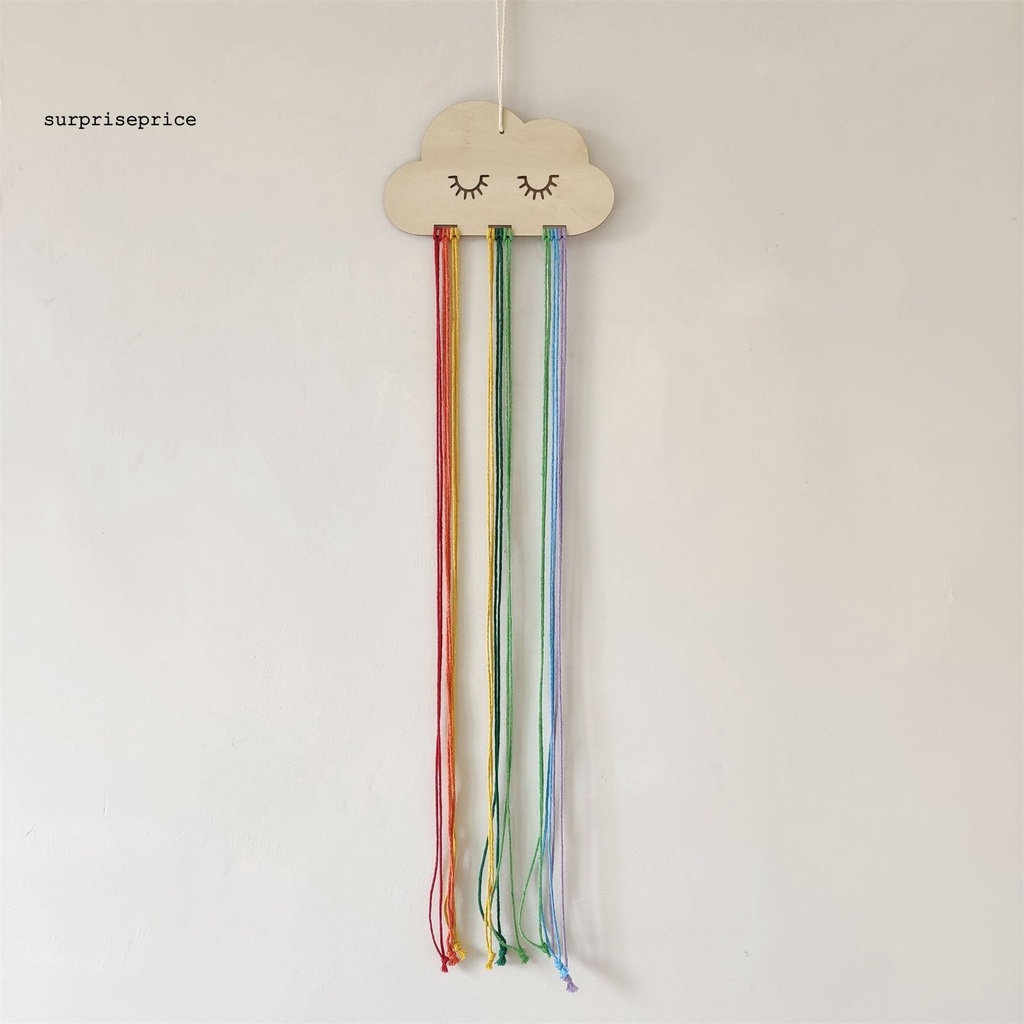 Giỏ Đựng Kẹp Tóc Bằng Cotton Gắn Tường Chịu Tải Tốt Tiện Dụng