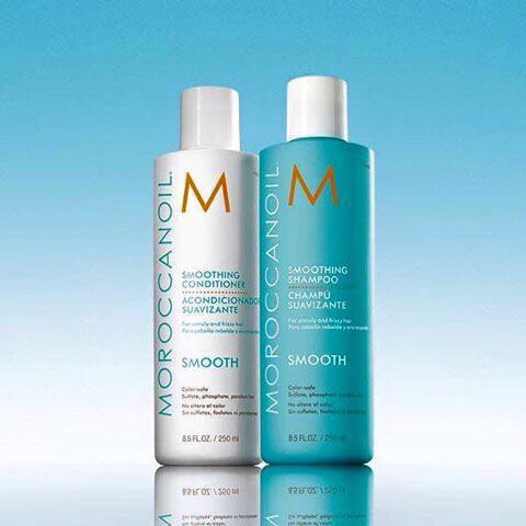 Moroccanoil Smoothing Shampoo and Conditioner - Cặp dầu gội xả Suôn Mượt 500ml-1000ml