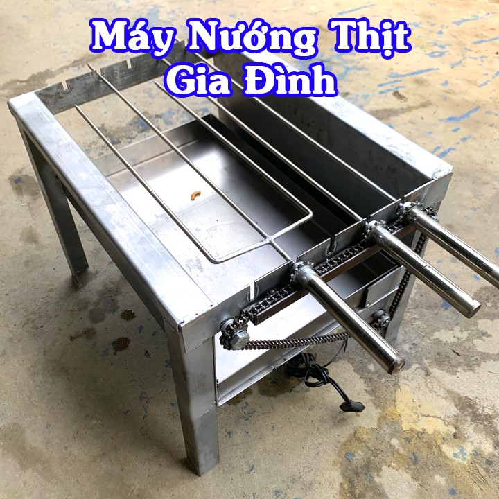 Bếp Nướng Thịt Loại Tốt Thép Siêu Dầy Chống Rỉ.Tặng 6 Xiên Nướng