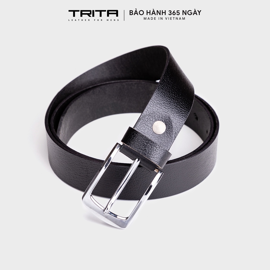 Thắt lưng nam thời trang da bò thật phong cách lịch lãm TRITA RTL040