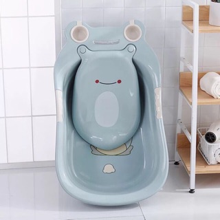 Thau tắm Ếch có ghế tắm cho bé