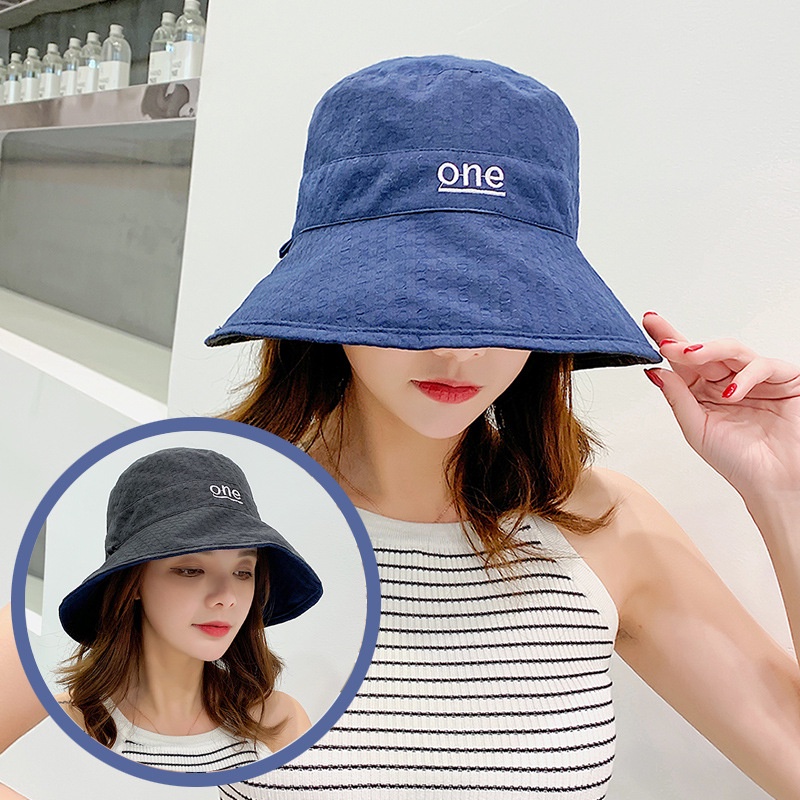 Mũ Tai Bèo Hai Mặt Chống Tia Cực Tím Vành Rộng Che Phủ Toàn Diện