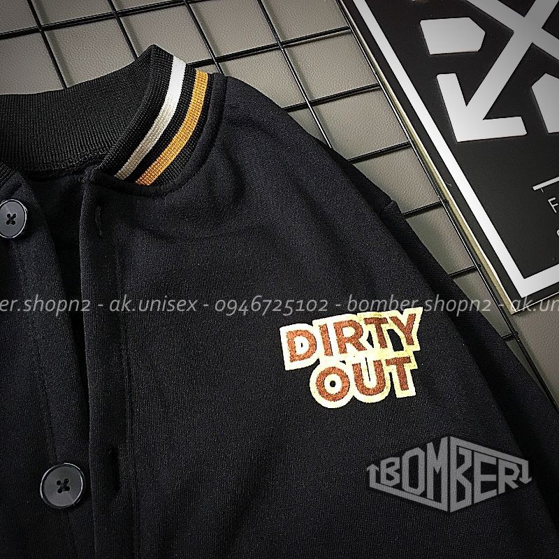 [Có ảnh thật] Áo khoác bomber chất nỉ Cartoon Style thiết kế Unisex | BigBuy360 - bigbuy360.vn