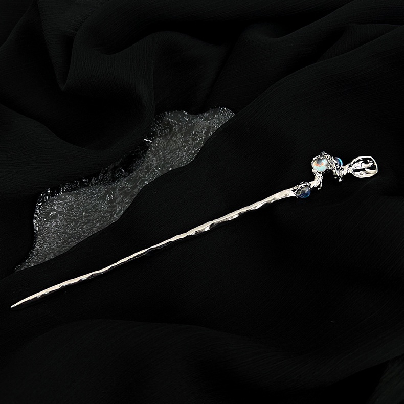 Trâm Cài Tóc Cổ Trang Trung Hoa Chất Liệu Kim Loại Đính Đá Cao Cấp Cho Nữ YOS