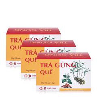 [Mua 5+1]Trà gừng quế 10 gói - Việt Pháp