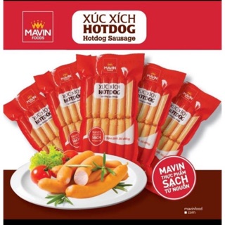 Xúc xích Mavin Hot dog 500g/ túi