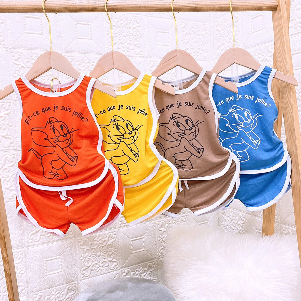 bộ 3 lỗ in hình chuột chất cotton mềm mại