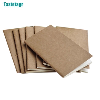 【Tastetagr】Kraft paper notebook blank notepad book vintage journal notebooks