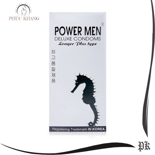 Bao cao su Powermen Longer Plus hộp 12 chiếc