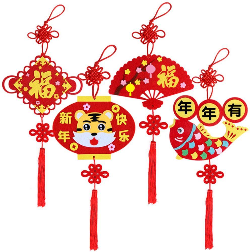 JARRED Dây Treo Cửa Sổ Trang Trí Năm Mới Phong Cách Trung Hoa