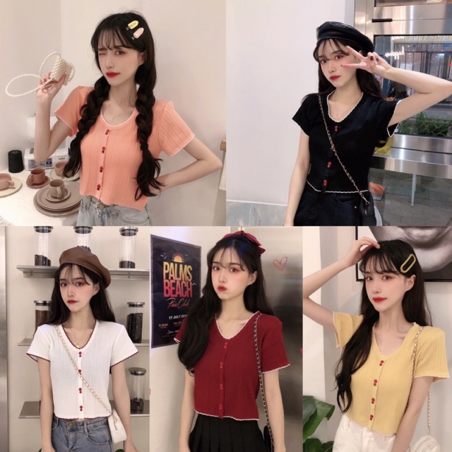 (Gom Sale) Áo croptop kiểu các loại