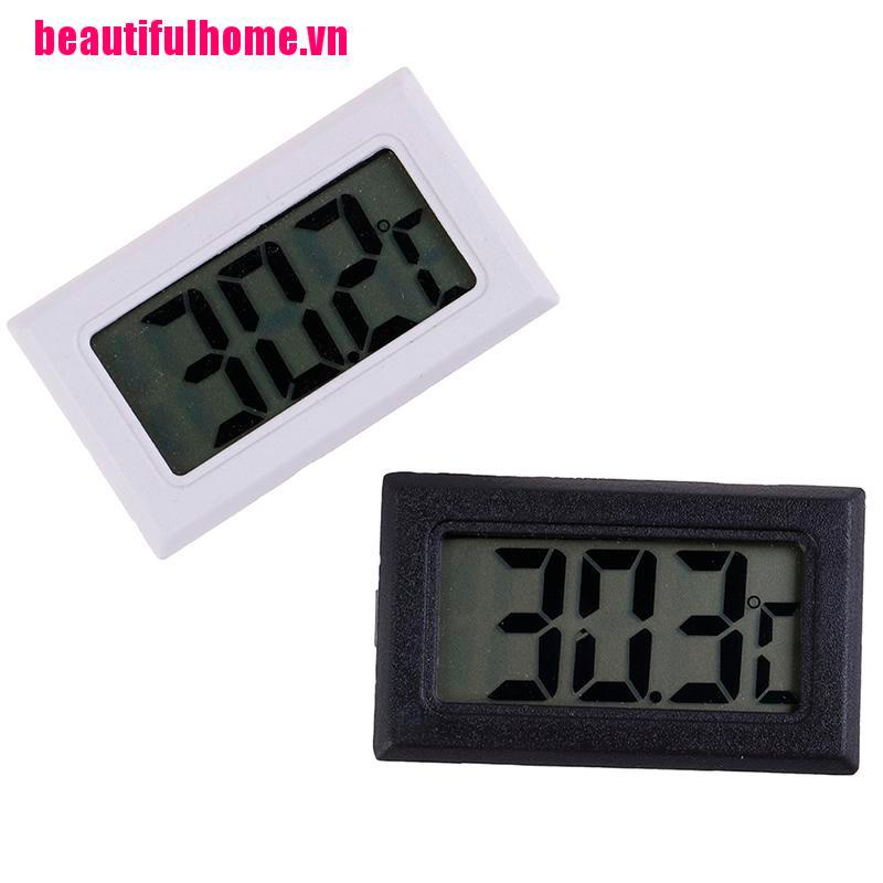 1 Máy Đo Nhiệt Độ Và Độ Ẩm Màn Hình Lcd Kỹ Thuật Số
