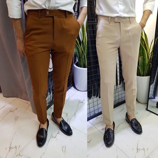 quần âu nam (6 màu) chất tuyết mưa dày dặn co giãn đi học , đi làm mặc đẹp