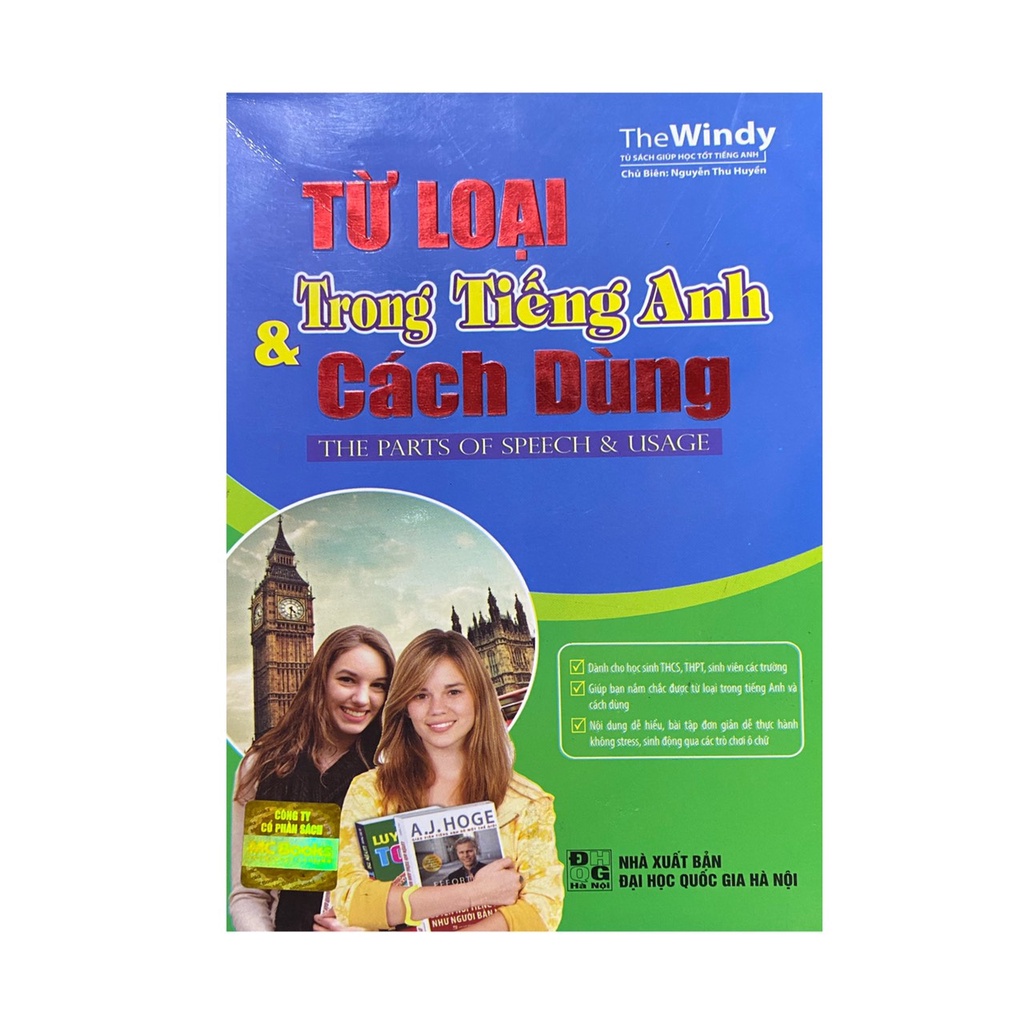 Sách - Từ loại trong tiếng anh và cách dùng