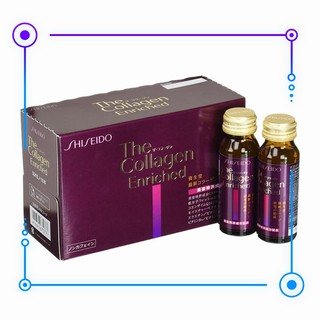 Nước The Collagen Enriched Của Nhật Dạng Nước Uống , The Collagen Shiseido cho độ tuổi 40 hàng chuẩn