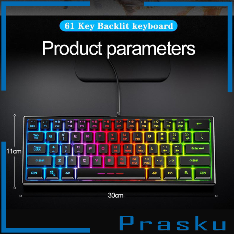 Bàn Phím 61 Phím Chống Mờ Cho Windows 2000 Xp Vista 9