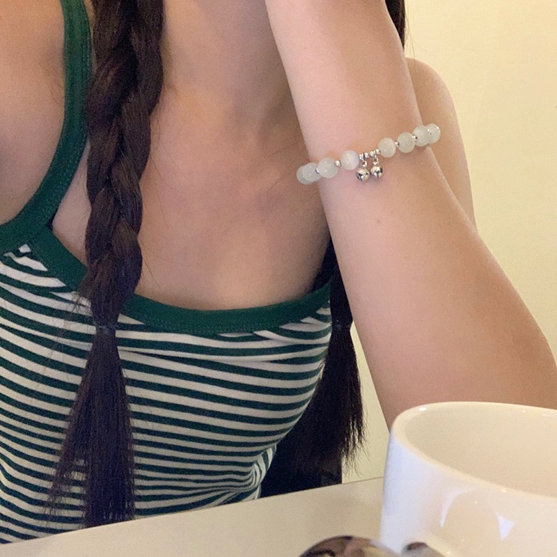 Vòng Tay Chuỗi Hạt Đá Opal Đơn Giản Thời Trang