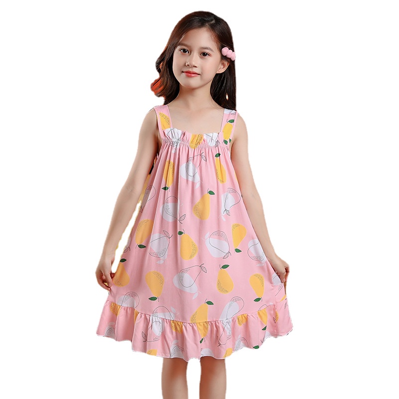 Đầm công chúa YAOEENH hai dây xếp ly mùa hè 2 cho bé gái