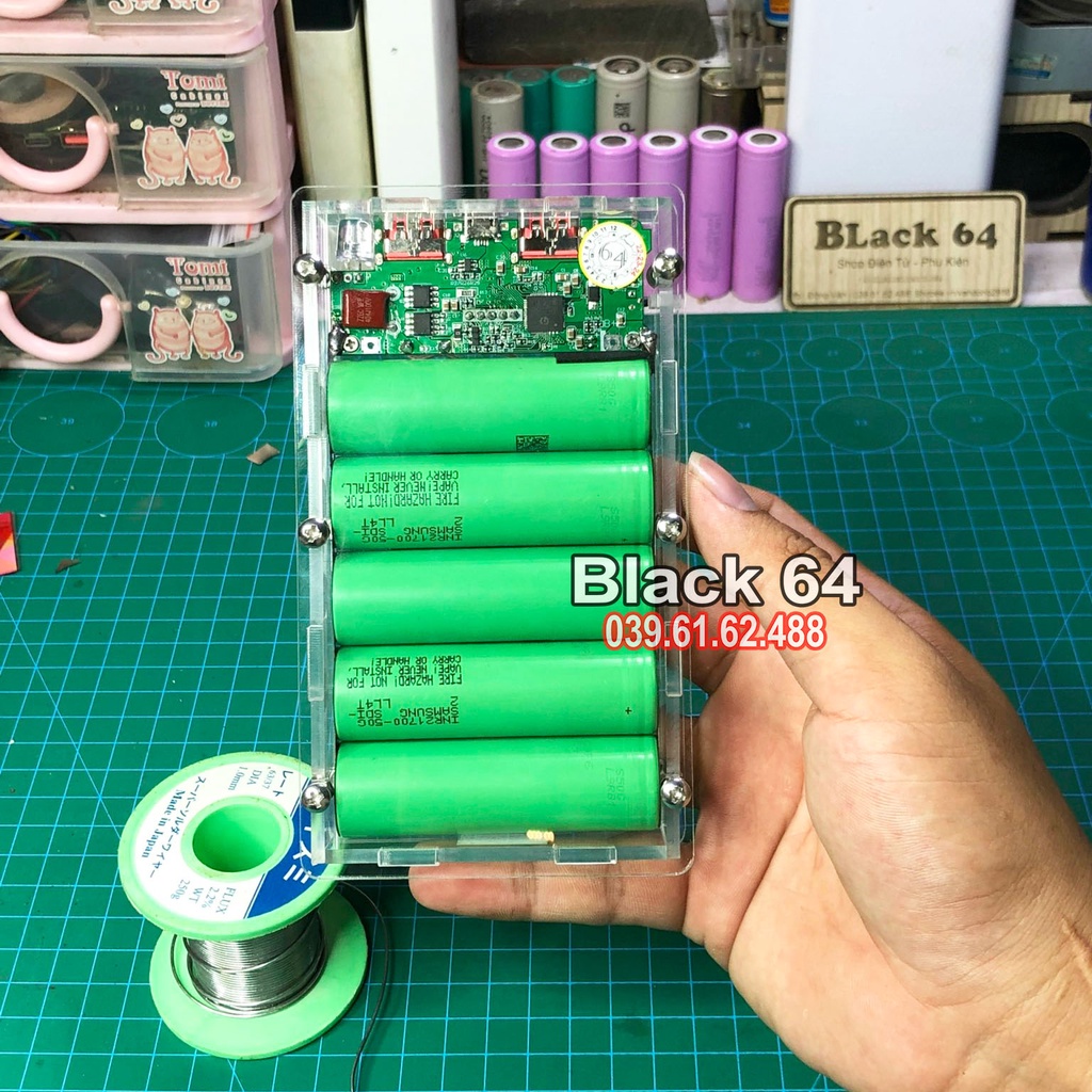 Sạc dự phòng 25.000mah mica trong suốt siêu ngầu, sạc nhanh QC PD 3.0 22W  & Không dây 10W