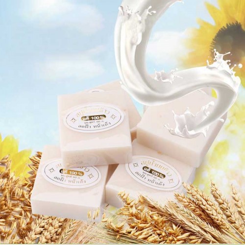 Xà Phòng Trắng Da Cám Gạo Thái Lan Jam Rice Milk Soap Whitening Herbal Soap | BigBuy360 - bigbuy360.vn