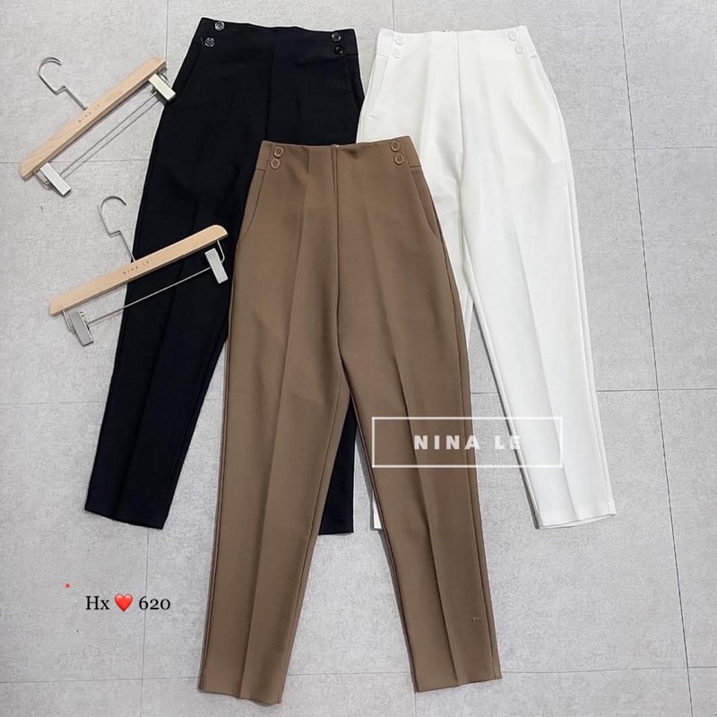 QUẦN BAGGY CÚC SƯỜN CHẤT KAKI LỤA ĐẸP MS15782