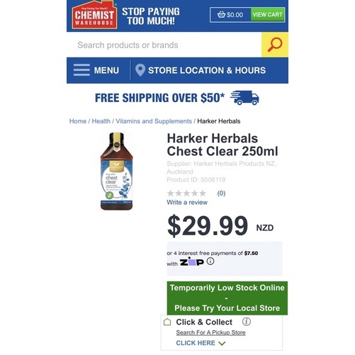 Siro Bổ Phổi Dọn Đờm Đẩy Đờm Harker Chest Clear, Deep Lung Support TỪ 1 TUỔI DÙNG ĐƯỢC 250ml