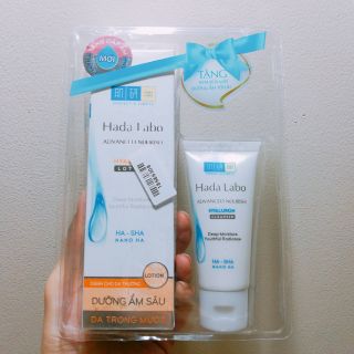Pass nhanh Set lotion Hada Labo 170ml tặng kèm SRM (có ảnh bill đính kèm)