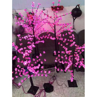 Cây hoa mai hoa đào đèn led 1 chế độ