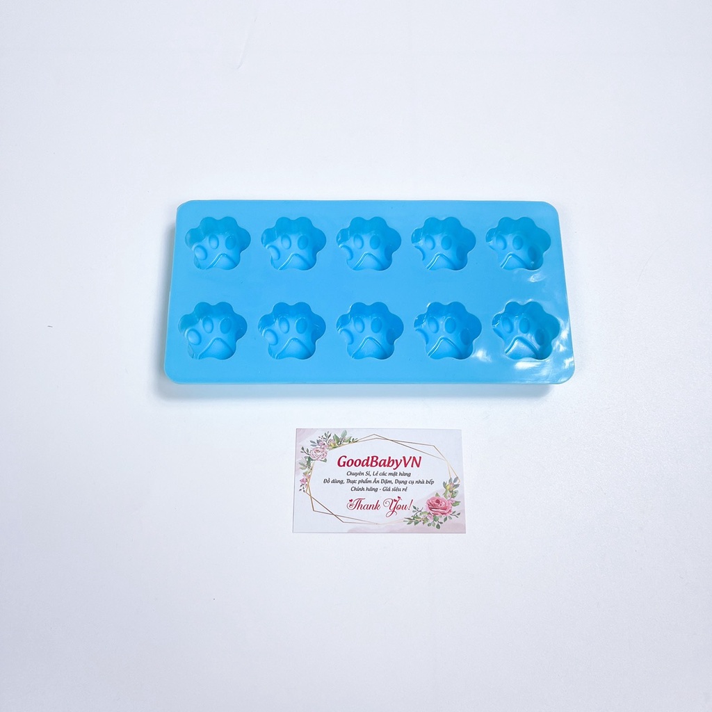 Khuôn silicon làm thạch làm bánh cho bé 6 hình thù ngộ ngĩnh Goodbabyvn