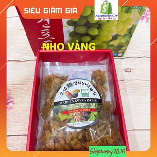 [SIÊU VIP] Nho khô Hàn Quốc hộp 1kg L1, nho khô Vàng - Quà biếu Sang trong lịch sự