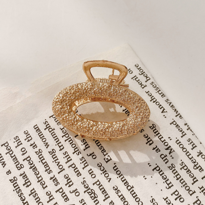 Kẹp Tóc Kim Loại Phong Cách Hàn Quốc Xinh Xắn Cho Nữ