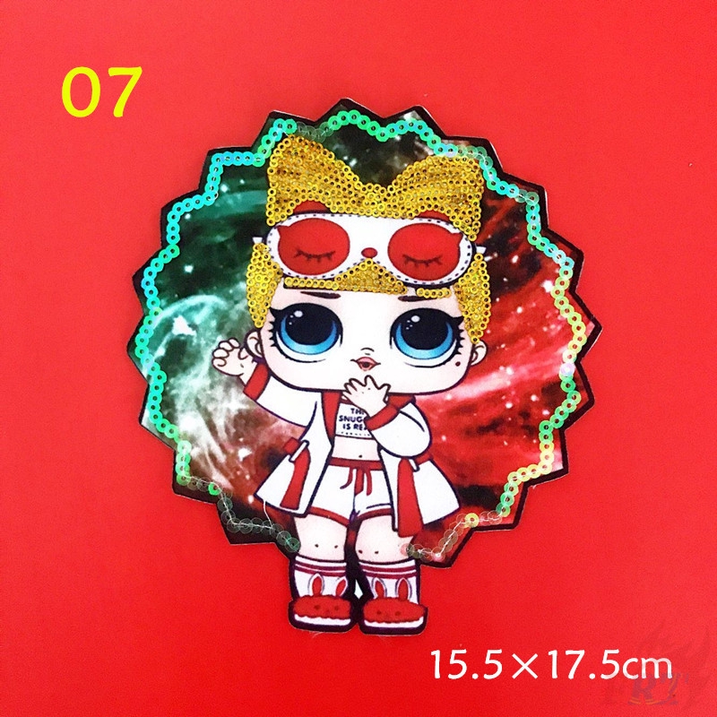 ☸ Game：LOL Suprise Patch ☸ 1Pc Sequins Girl Diy Sew On Patch（LOL Suprise - Series 04）