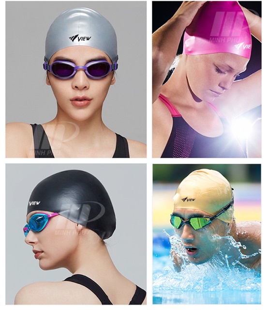 Nón bơi view mềm dai