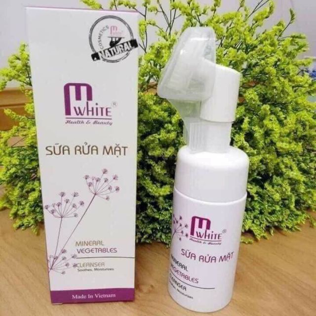 Sữa rửa mặt rau củ M'White