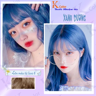Thuốc nhuộm tóc Xanh Dương Nước Biển sử dụng tại nhà nhiều thảo dược giá rẻ kcolor