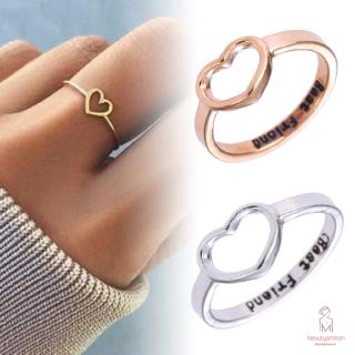 Nhẫn Hình Trái Tim Dành Cho Cặp Đôi